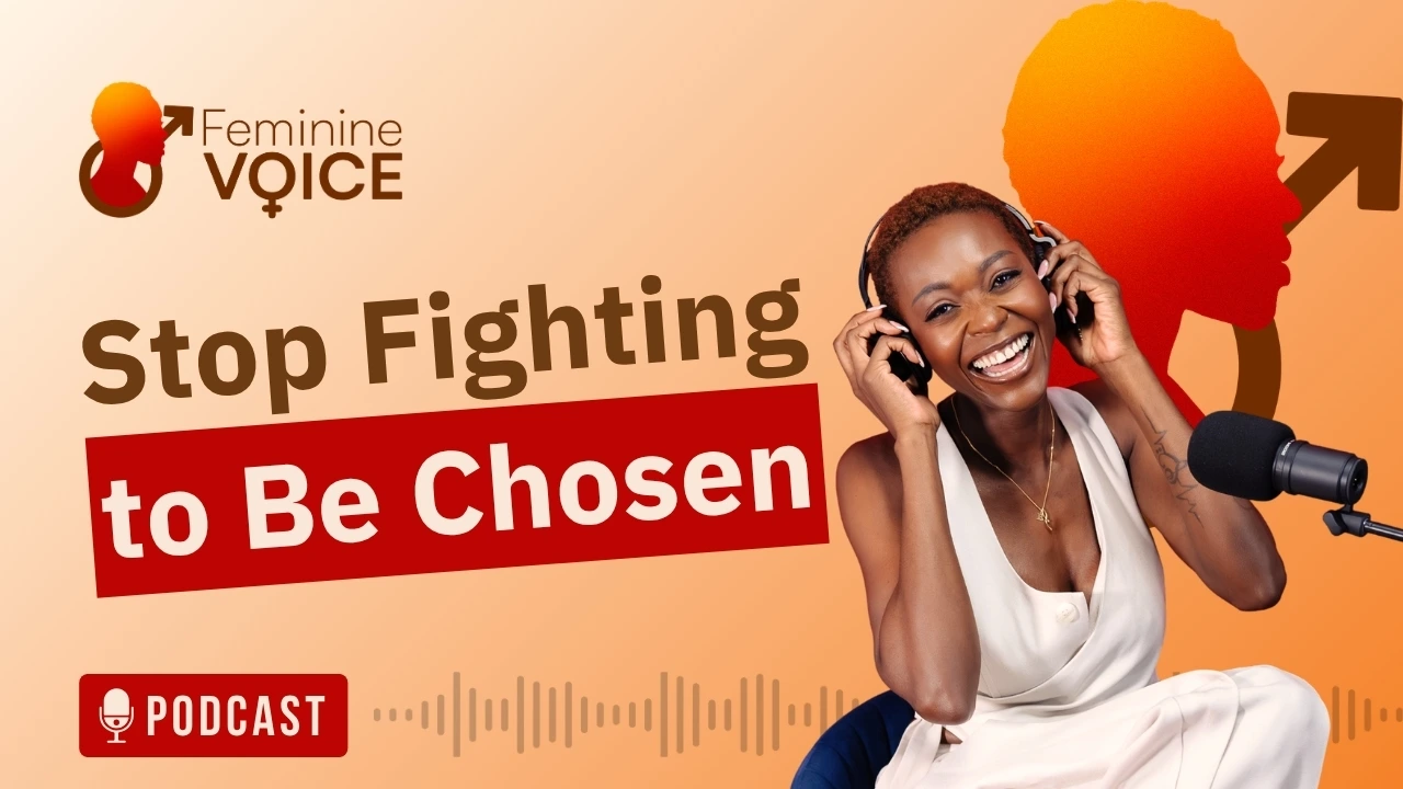 Stop Fighting to be chosen